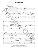 #9 Dream Guitar and Fretted sheet music cover